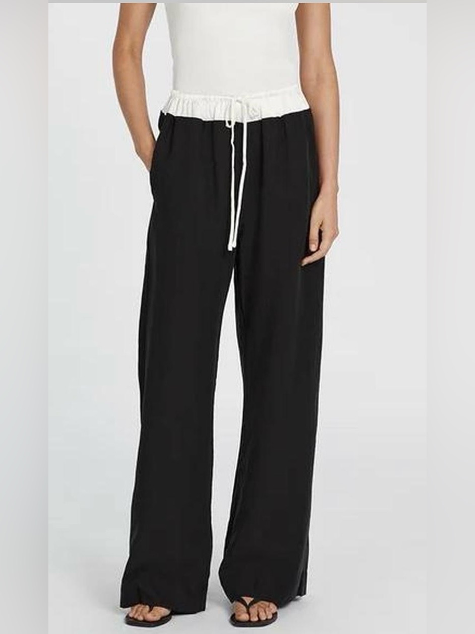Dissh Harvey Black Spliced Pants